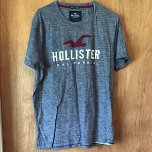 Hollister Gray Short Sleeve Tee Casual Comfort
